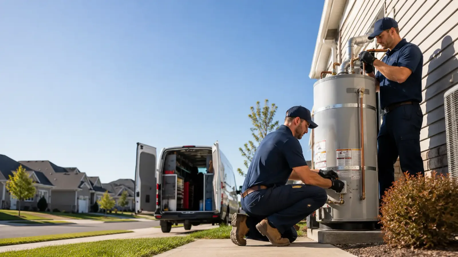Water Heater Installation in Red House, WV